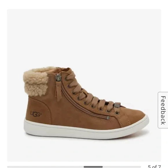 UGG Shoes Ugg Olive Hightop Sneaker W65 Poshmark